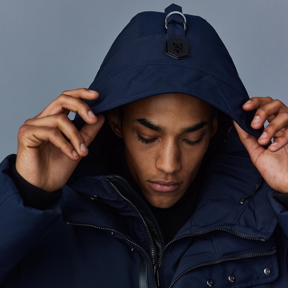 MACKAGE MEN - EDWARD-NF NAVY 42 (M) - Men’s Down Jacket Brand New - Picture 5 of 7